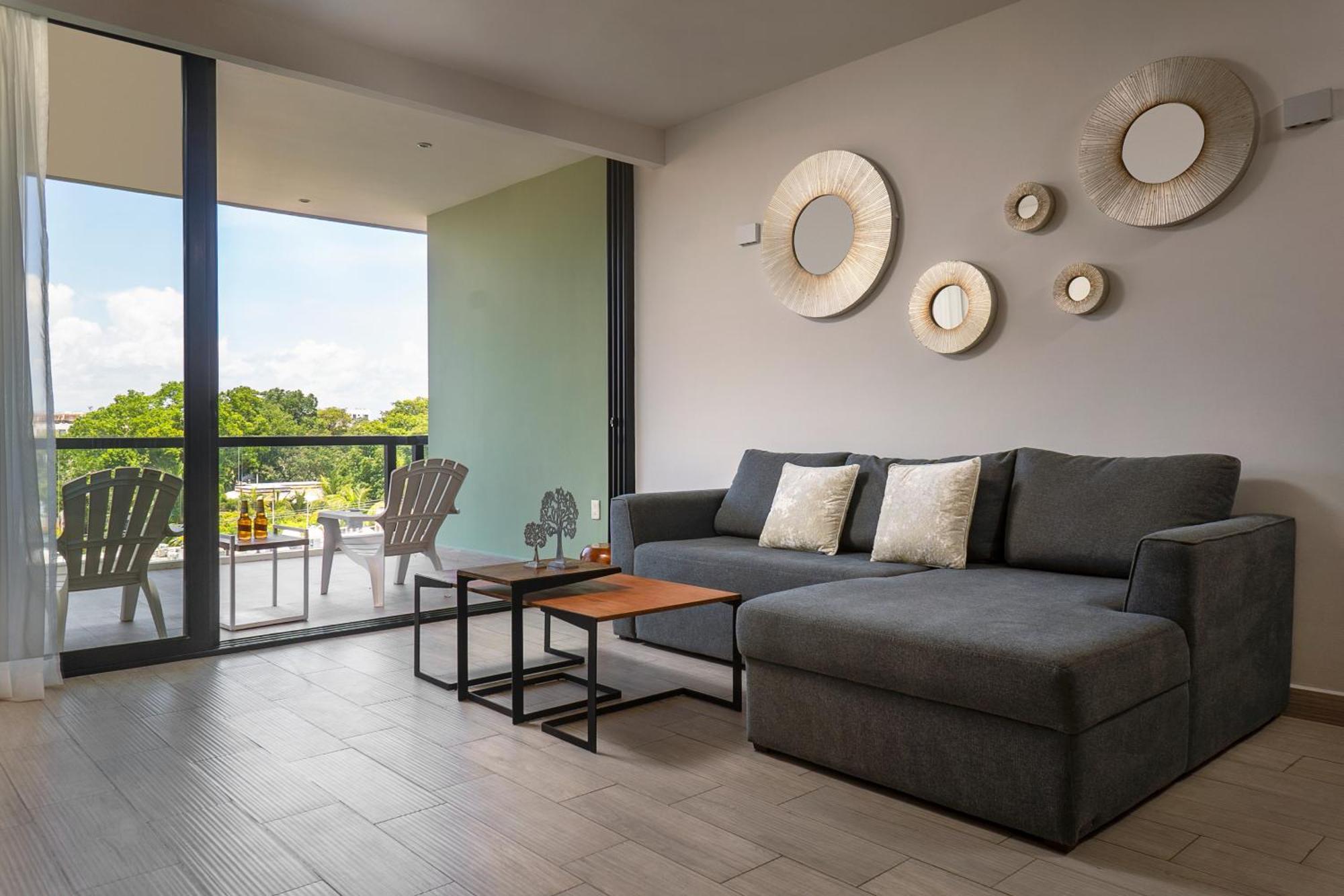 Opal Suites Apartments 普拉亚卡门 外观 照片