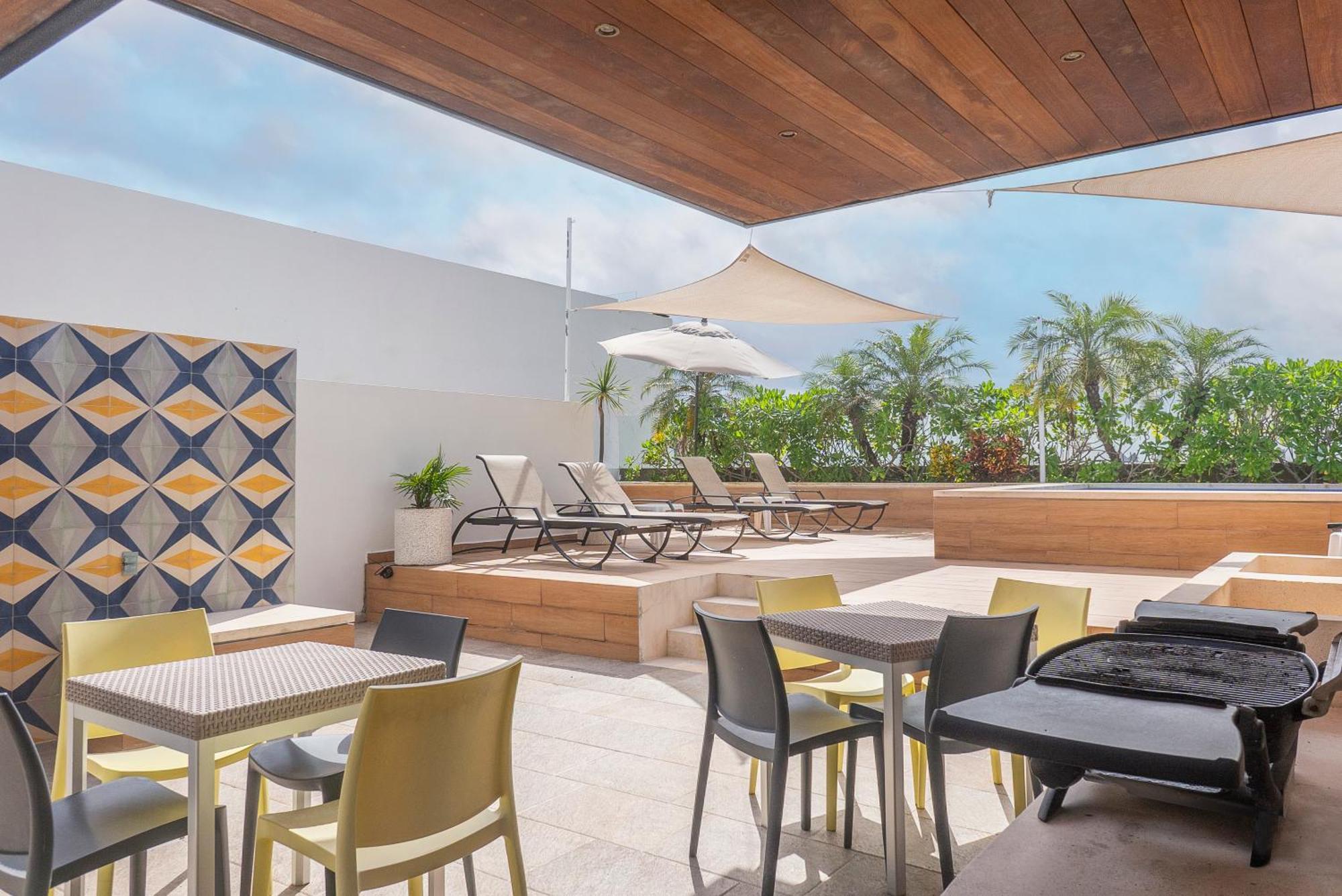 Opal Suites Apartments 普拉亚卡门 外观 照片