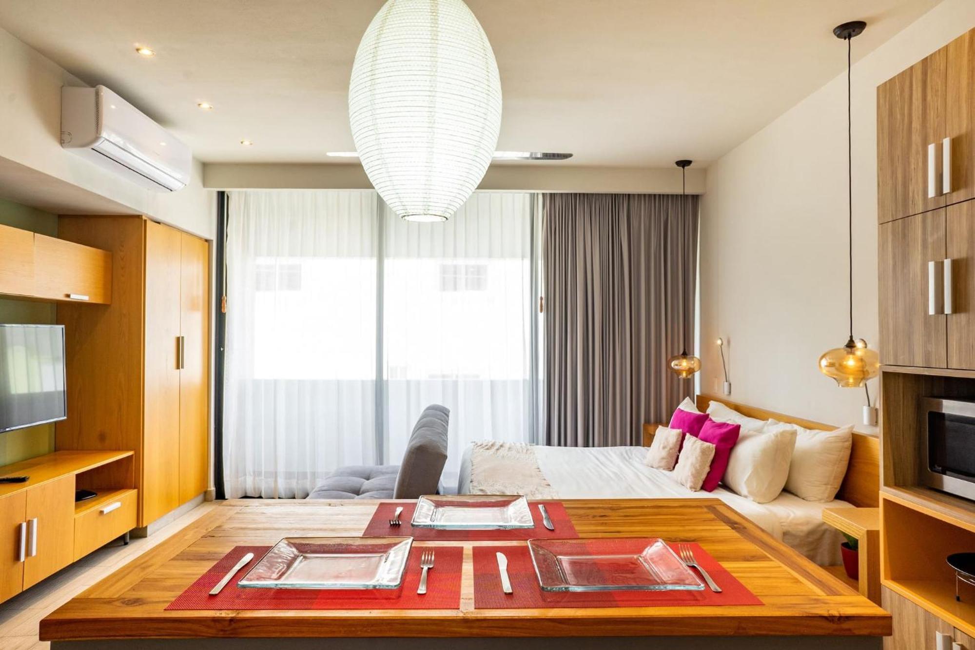 Opal Suites Apartments 普拉亚卡门 外观 照片