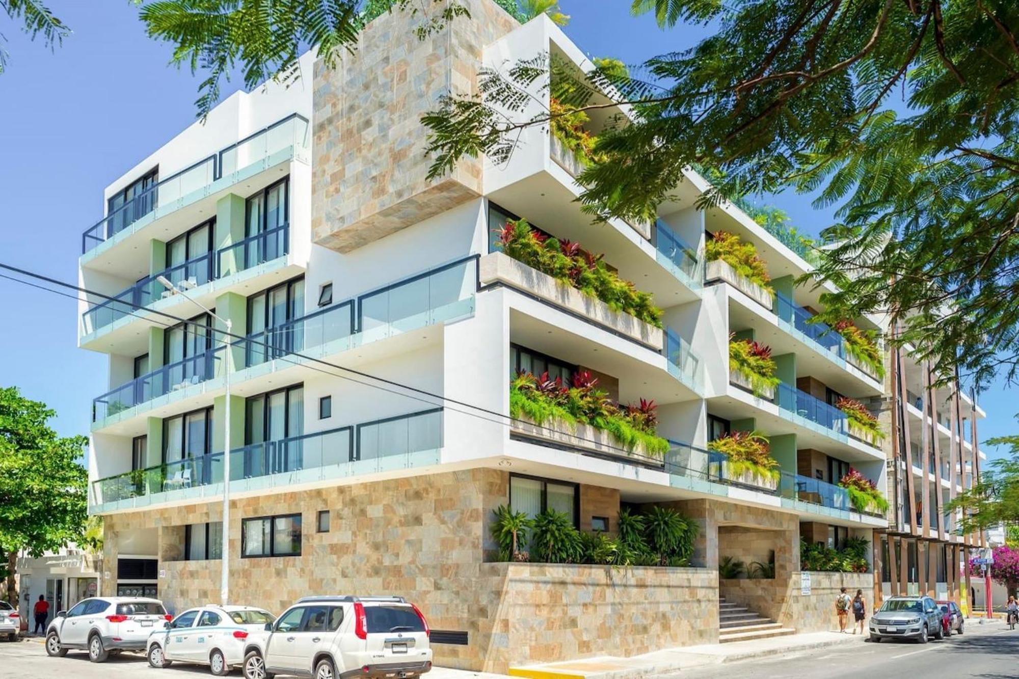 Opal Suites Apartments 普拉亚卡门 外观 照片