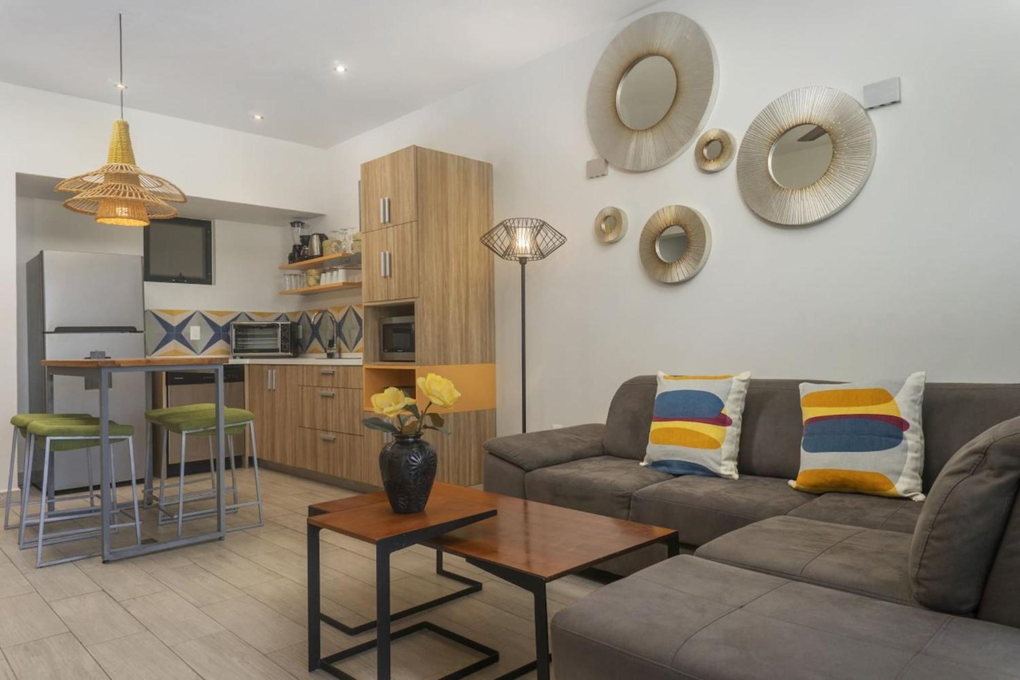 Opal Suites Apartments 普拉亚卡门 外观 照片
