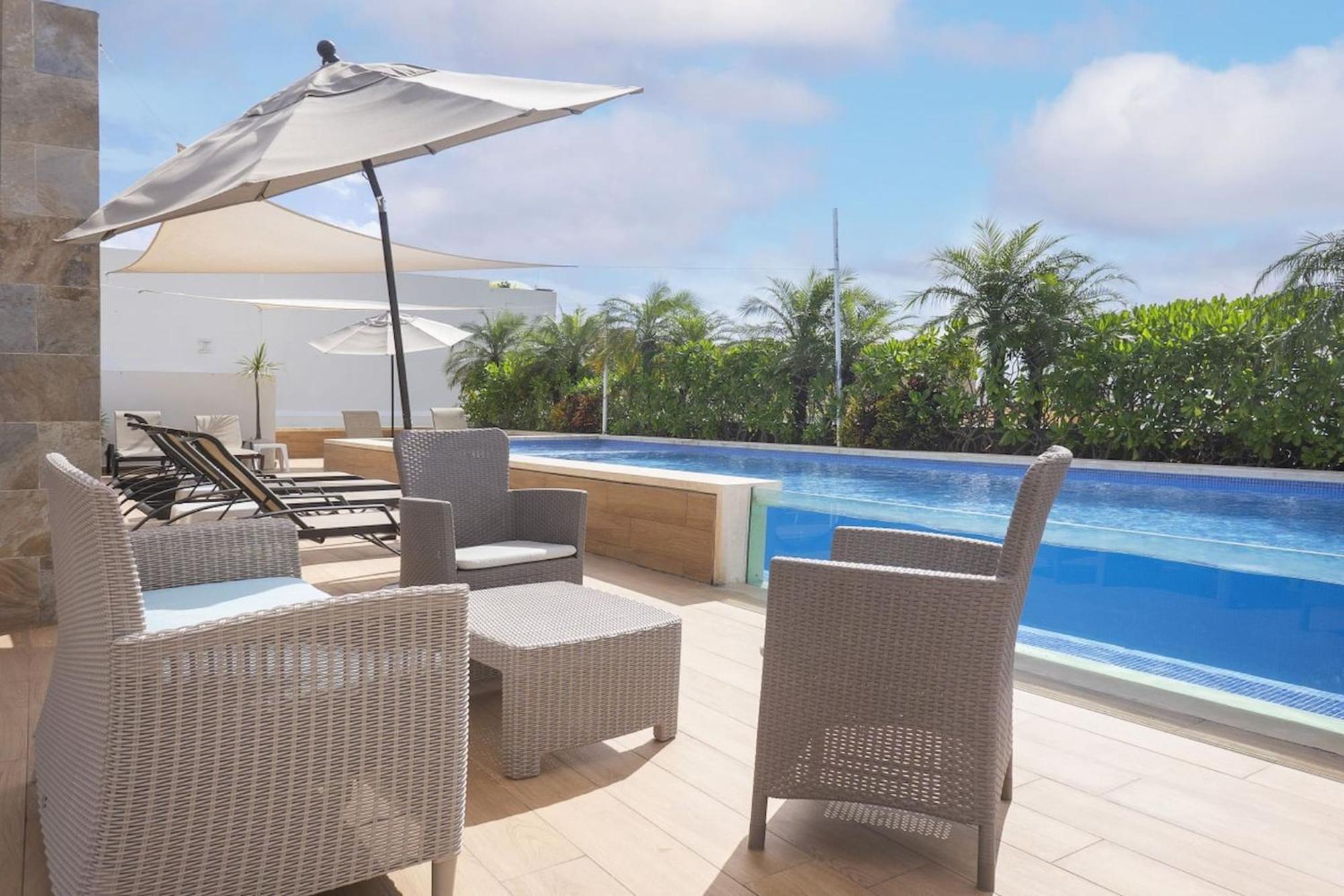 Opal Suites Apartments 普拉亚卡门 外观 照片