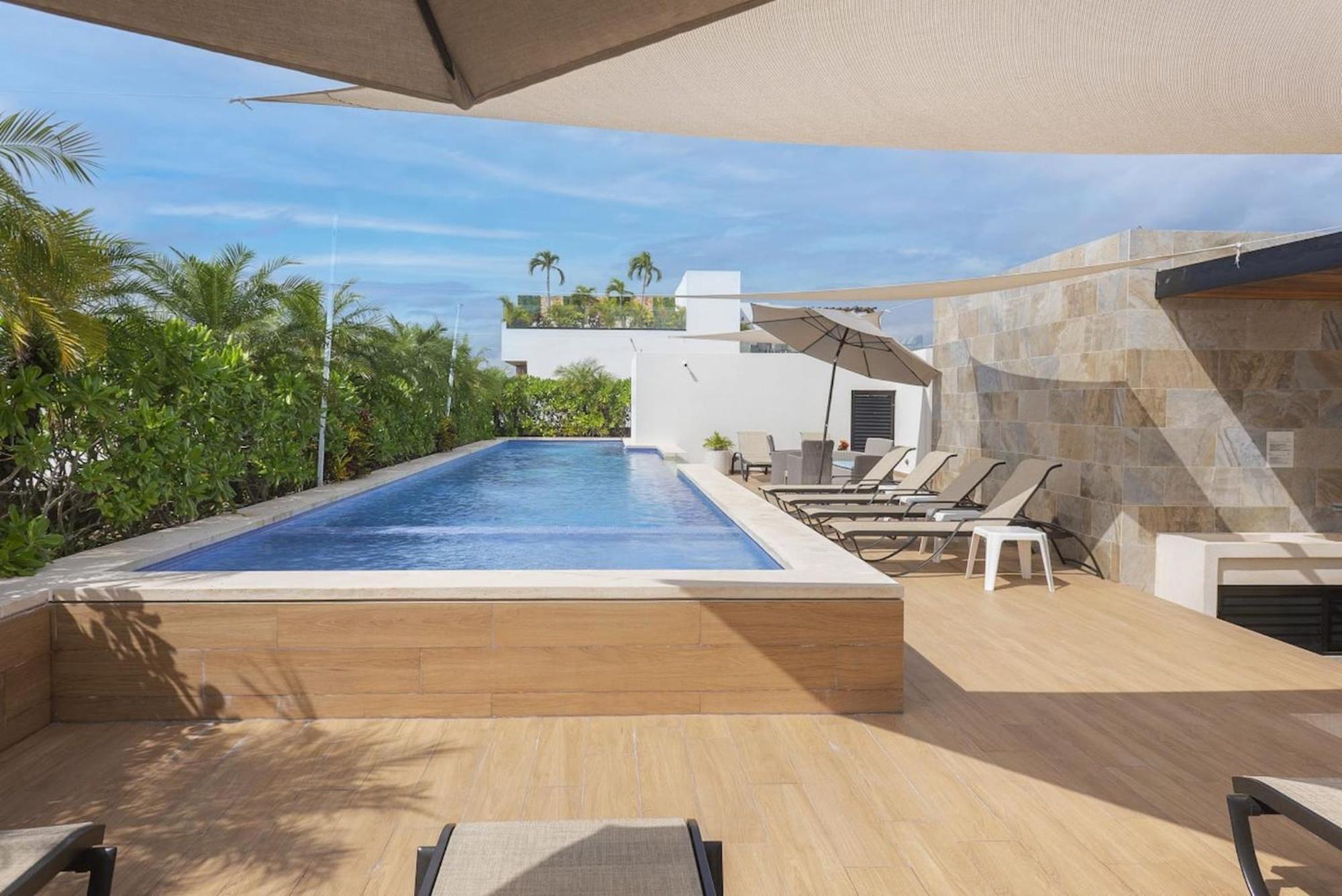 Opal Suites Apartments 普拉亚卡门 外观 照片